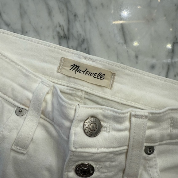 NEW Madewell Women’s Crisp White 10” High-Rise Skinny Jeans Size 26 / 2 US - Picture 5 of 8